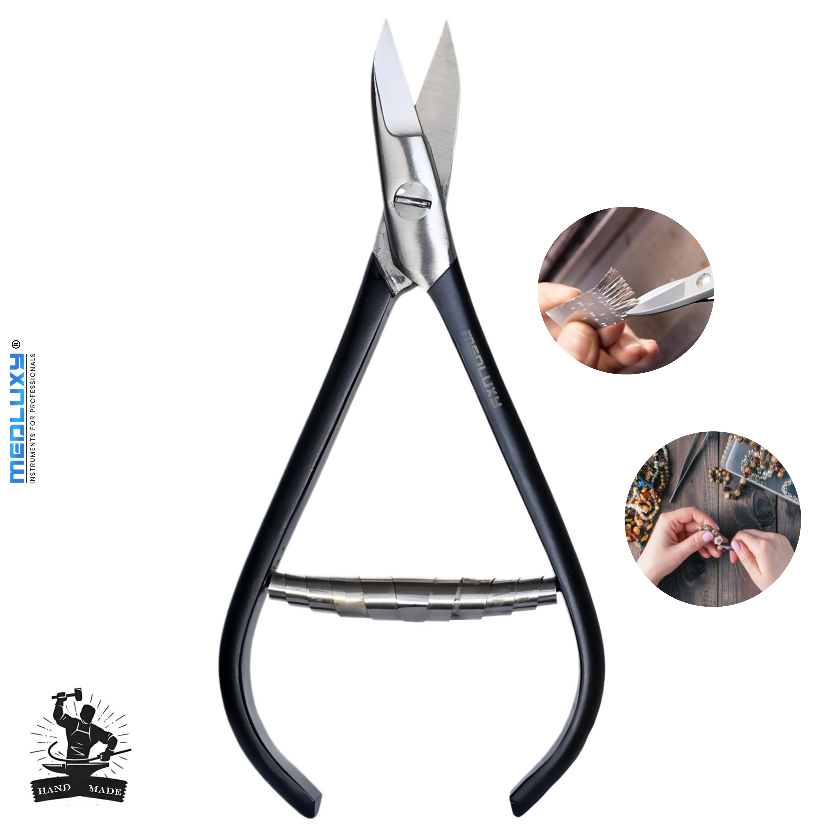 Medluxy - Latoenschaar - Goudsmitschaar - Rechte bek - 17 cm -MH0020